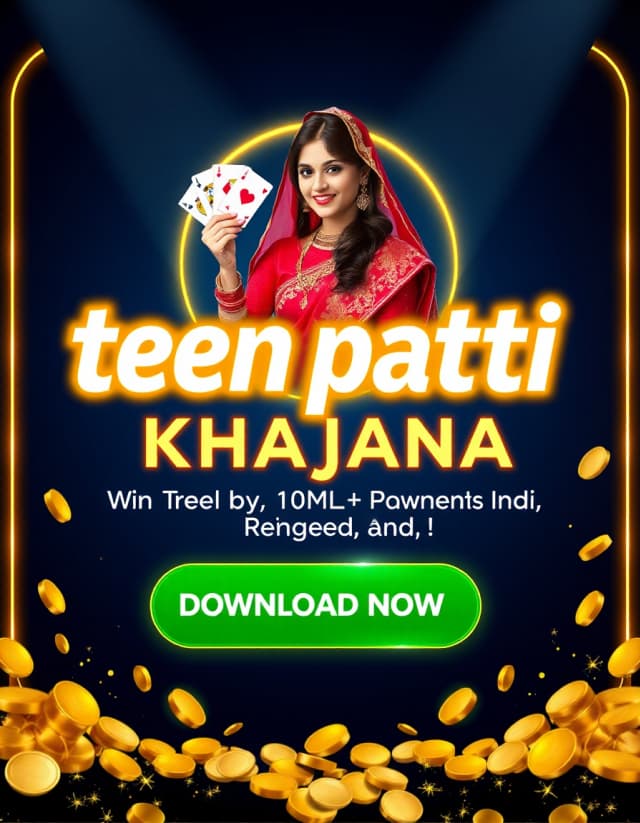Teen Patti Khajana Banner